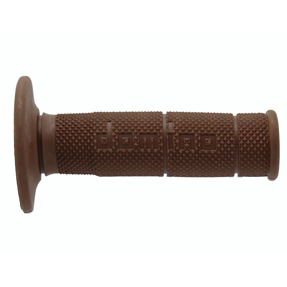Pair of Grips off-road Domino 1150 - brown Pair of Grips off-road Domino 1150 - brown