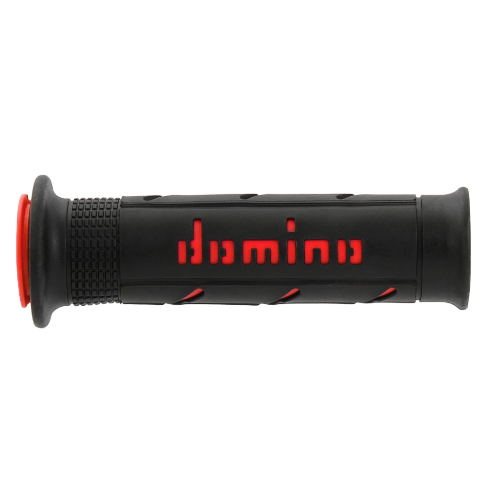 Pair of Grips road-racing Domino A250 - black red Pair of Grips road-racing Domino A250 - black red