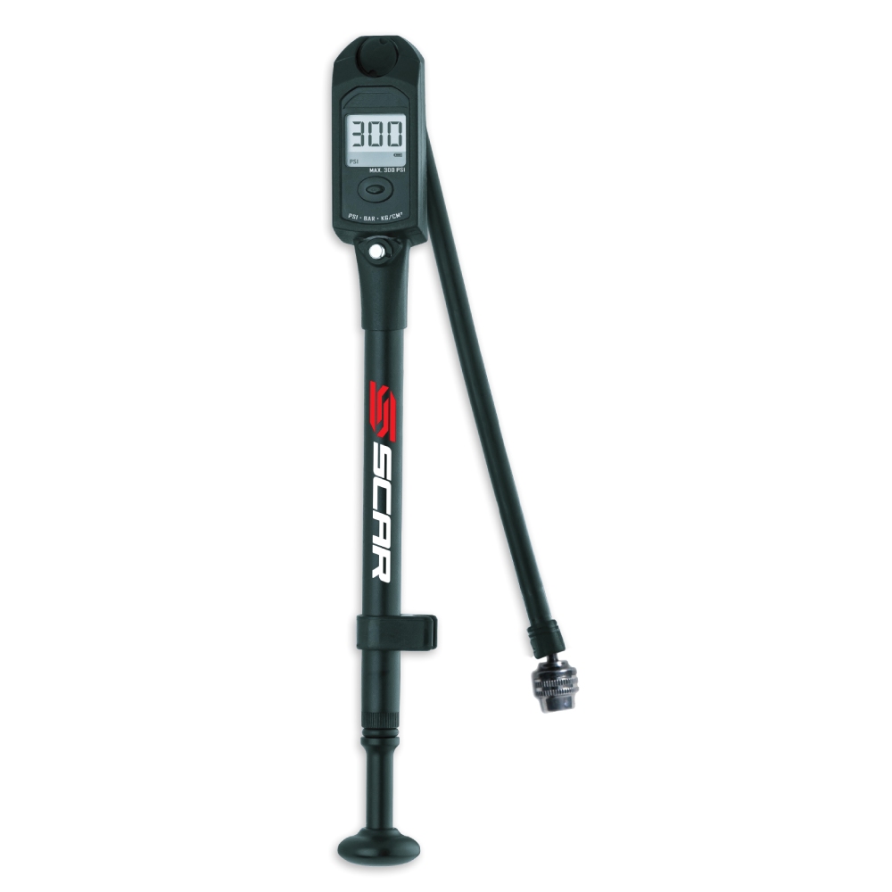 Digital air fork pump