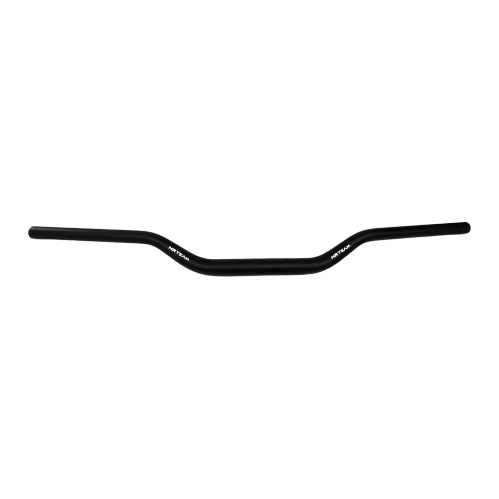 Handlebar NRTeam 28.6 mm low bend black - 6061-T6 Handlebar NRTeam 28.6 mm low bend black - 6061-T6