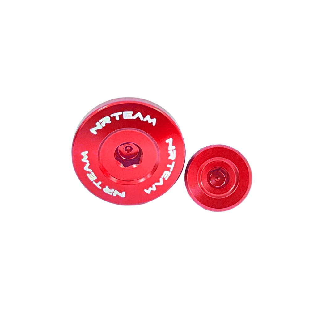Engine case plug Fantic 450 XXF (23-25) red DS88.3022R