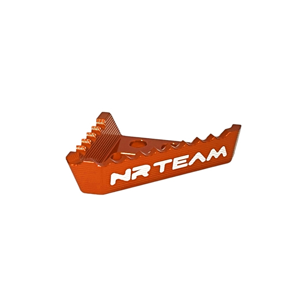 Oversized CNC Brake Pedal Tip KTM 300 SX (23-26) NRTeam orange DS93.1002A
