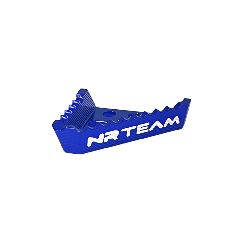 Oversized CNC Brake Pedal Tip Husqvarna 300 TE (17-26) NRTeam blue DS93.1002B