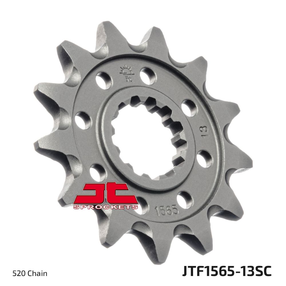 Front sprocket JT Kawasaki KX 450 F (06-25) 13 teeth anti-mud JTF1565.13SC