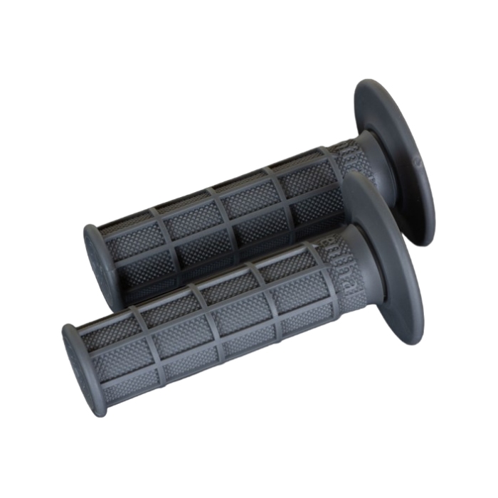 Pair of Grips Renthal Original Full Waffle Medium - grey scuro R-G093