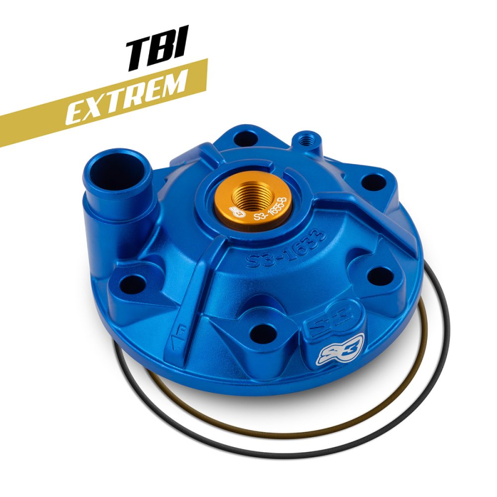 Cylinder head S3 Husqvarna 250 TC (23-27) - Extreme blue XTR-3361-250-U